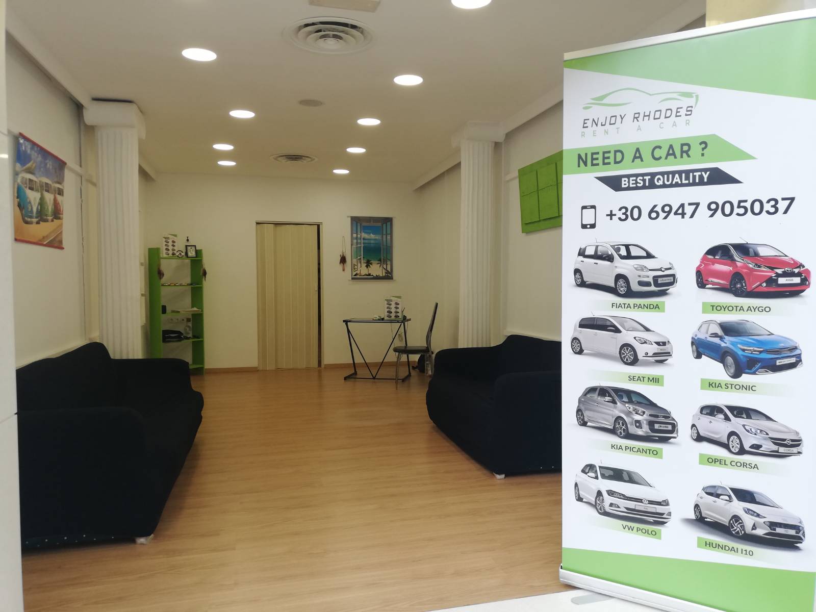 EnjoyRhodes Rent a car in faliraki of Rhodes Island car hire